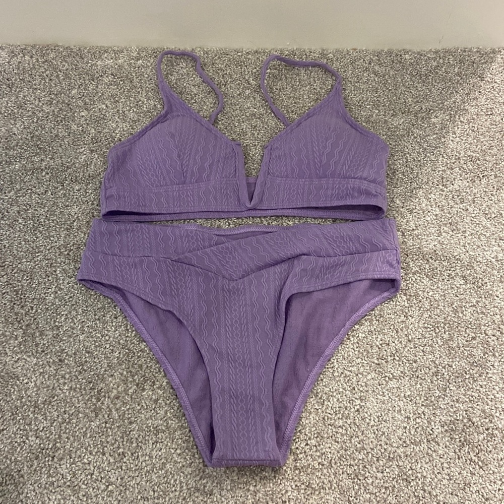 Lavender SHEIN Swim Suit!